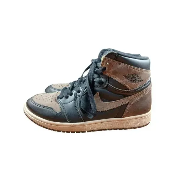 Nike Air Jordan 1 Retro OG High Palomino Men 6.5 Black Brown Shoes - Picture 2 of 8